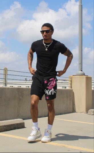 GREEK GRIFFAN SHORTS