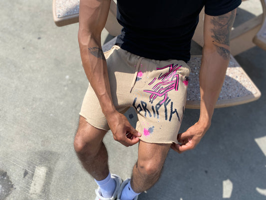 GREEK GRIFFAN SHORTS